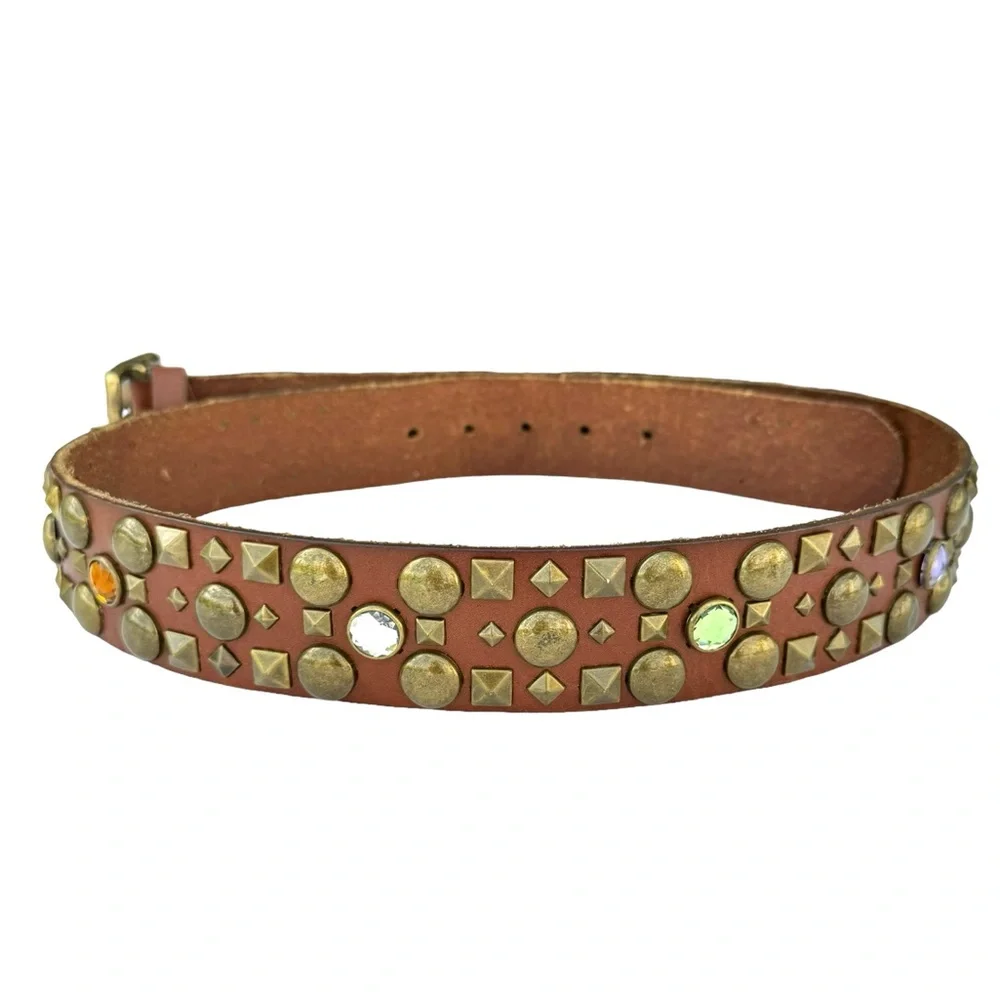Michael Kors Belt Brown Leather Women’s